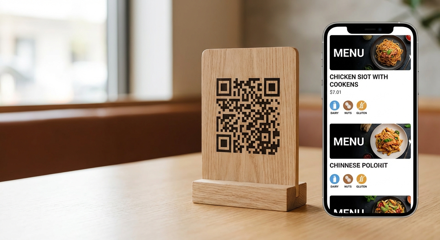 Menu QR code accessible : guide pratique pour les restaurants