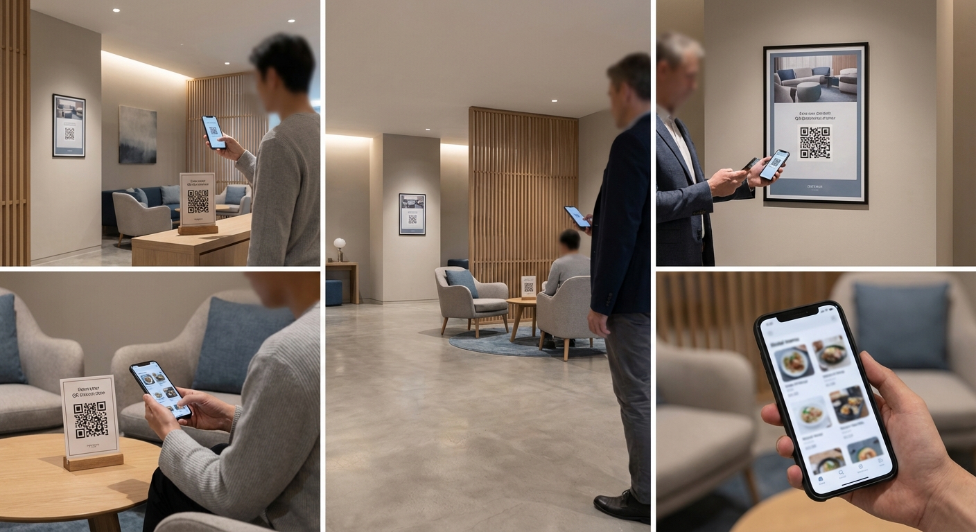 Menu QR code hôtel : augmenter les ventes annexes et la satisfaction client