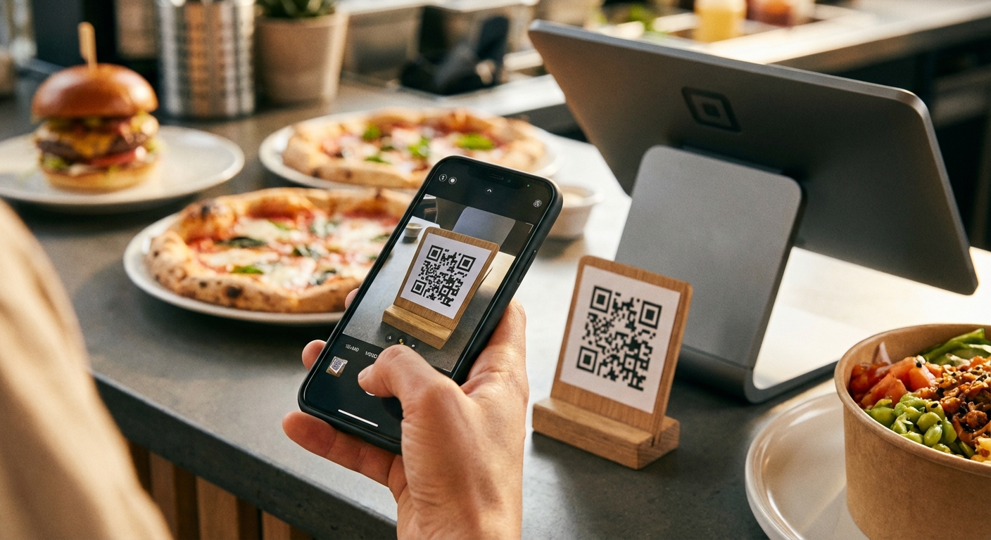 QR code restaurant : Menu QR pour commande à emporter — 5 tactiques locales